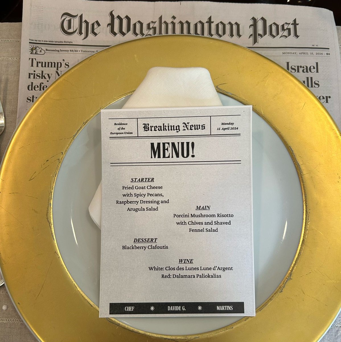 .@washingtonpost is the “hometown newspaper” of DC, so I was eager to meet those covering foreign affairs and national security. At lunch, we discussed calibrating our relationship with global actors like #China, #Iran, and #Russia in a world of increasing security threats.