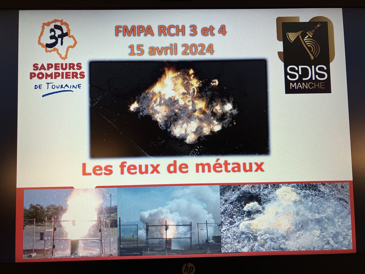 poissonchristo6's tweet photo. Préparation opérationnelle pour nos #RCH3 et #RCH4 sur une thématique très complexe #metaux . Merci au Capitaine Thierry @sdis37 pour son intervention et son savoir-faire. Plaisir de retrouver quelques collègues @sdis78 pour partager nos expériences 🧪 🔬 .🚒👨🏻‍🚒 https://t.co/26cAMtnkjN