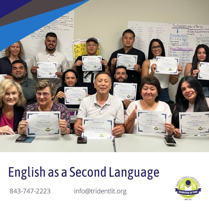 From beginner to advanced conversation classes, we will help you speak and excel in the English language! 💪

Learn more 👉 ow.ly/fFMf50QqpZx

#tridentliteracy #englishasasecondlanguage #nonprofit