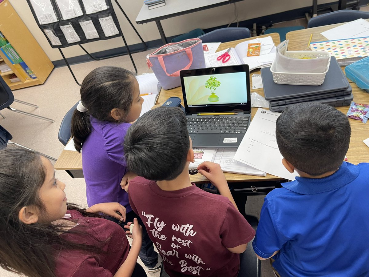 @JHambric_K8 Students collaborate in small groups to observe, record and compare physical characteristics of 🌱 while utilizing Content Connections of Stemscopes Science.