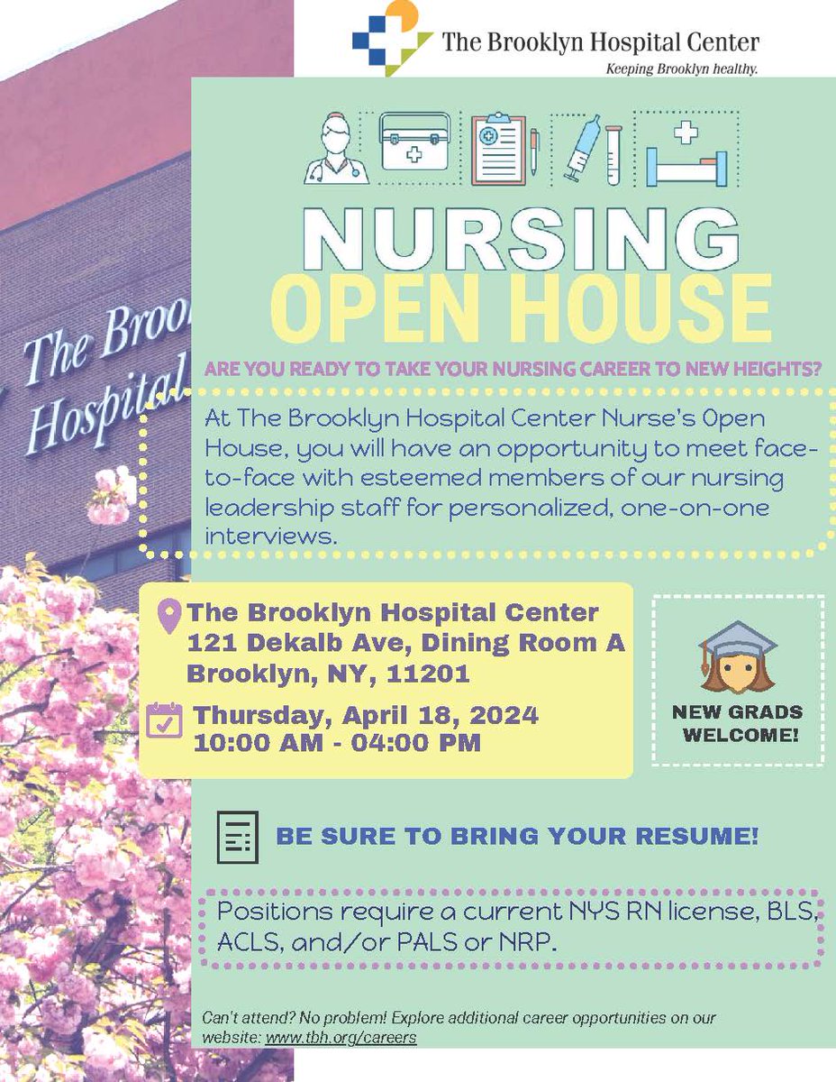 The Brooklyn Hospital Center (@official_tbhc) on Twitter photo 2024-04-15 20:03:19