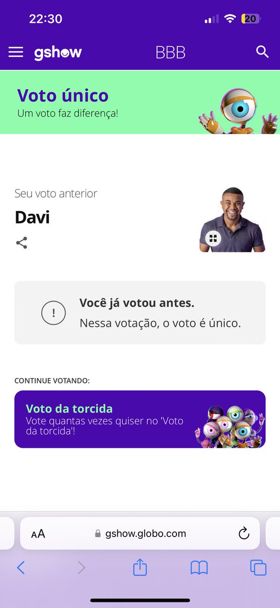Qgdasfadas's tweet photo. Já peguei 3 CPF e todos votaram no @davibritof boa sorte pra ele #DaviCampeao #bbb24 #MesacastBBB #RedeBBB https://t.co/l33KxTCOF0