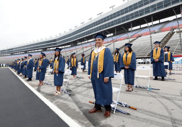 Trump can watch Barron graduate over live stream just like we had to watch our children graduate back in 2020 due to Trump's failed response to the pandemic. #TrumpIsACriminal #SleepyDon