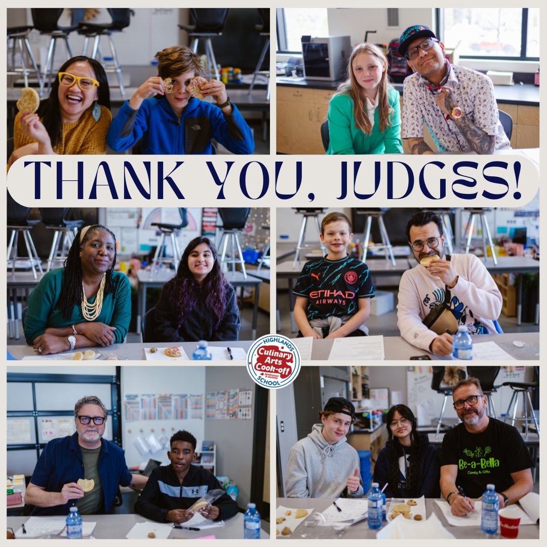 CulinaryCookOff's tweet image. We have many to thank for contributing to our Cookie-Off! We want to give a shoutout to our 6 esteemed judges and 7 kids who generously gave their time and tasting expertise! @lindork @chefchartrand @MojoJoJoPickles @OmarMouallem @baconhound and Nigel Prosser