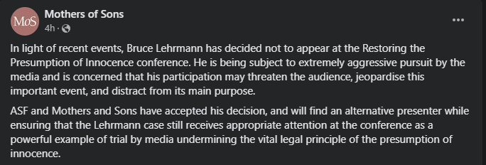 Bruce Lehrmann has pulled out of Bettina Arndt's 'Restoring the presumption of innocence' conference after a judge threw out his defamation case. @SBSNews