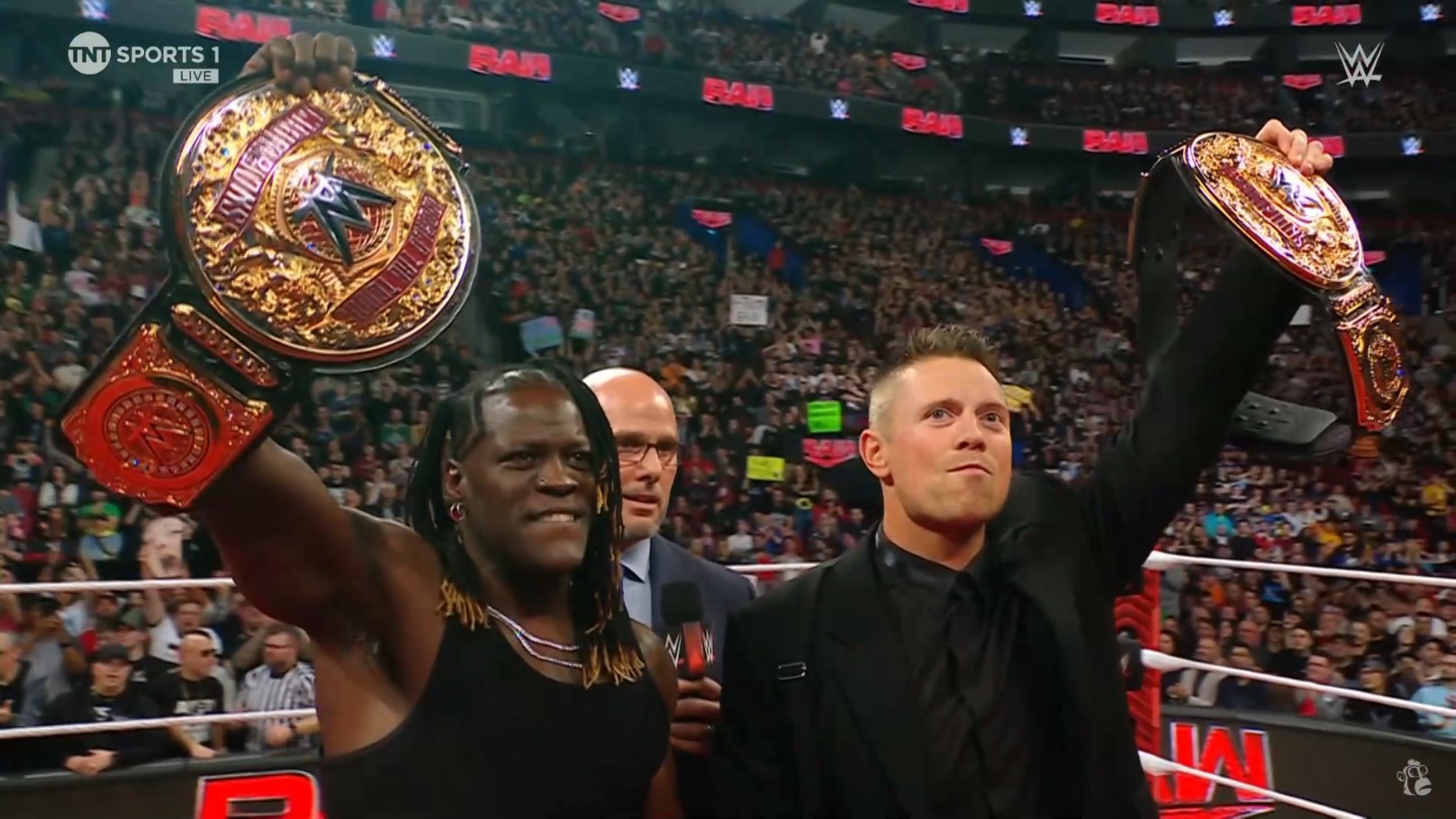 Ceinture wwe raw hot sale