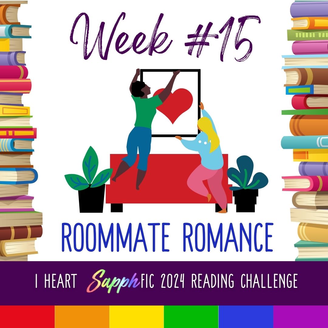 It's Roommate Romance Week at I Heart SappFic, check out some great books at iheartsapphfic.com/2024/04/15/i-h…  #authorrebabale @IHeartLesfic #sapphicromance #lesbianromanc #loveislove