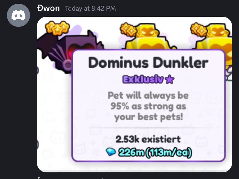 wfl?
my super magnet for one Dominus Dunkler