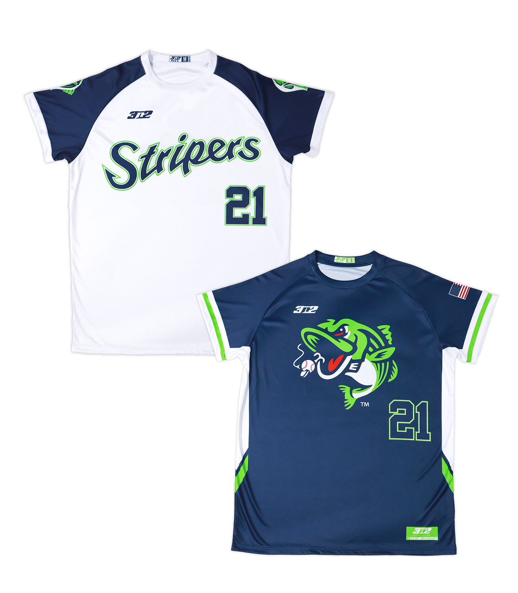 🚨New baseball jersey alert 🚨 Crewnecks for Stripers Baseball