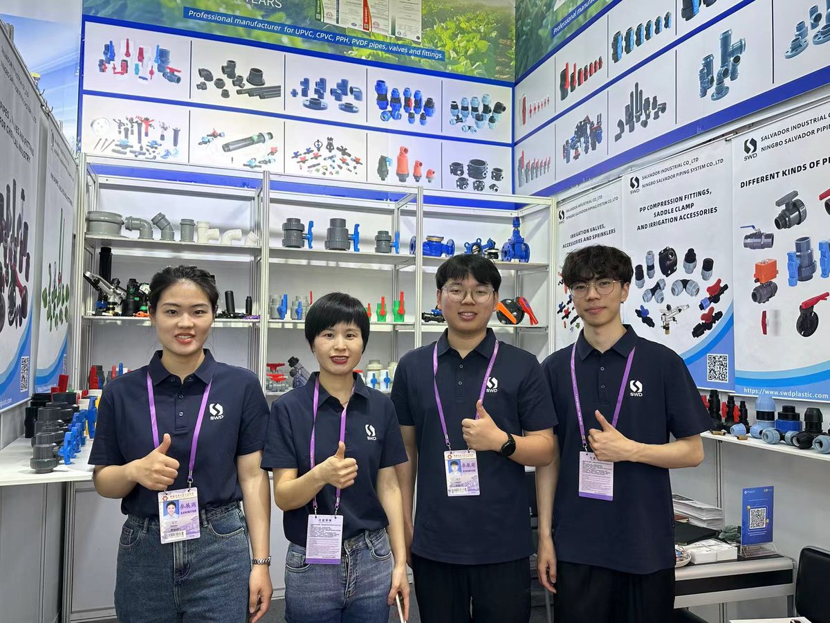 SWD_Aquatech's tweet photo. On April 15-19 and April 22-26, we will participate in the 135th Canton Fair and the Morocco Meknes International Agricultural Exhibition SIAM, respectively. Welcome friends to come.

#pipeline  #valves #filter #ballvalve #butterflyvalve #globevalve #gatevalve #irrigation https://t.co/F9z86WAk9N