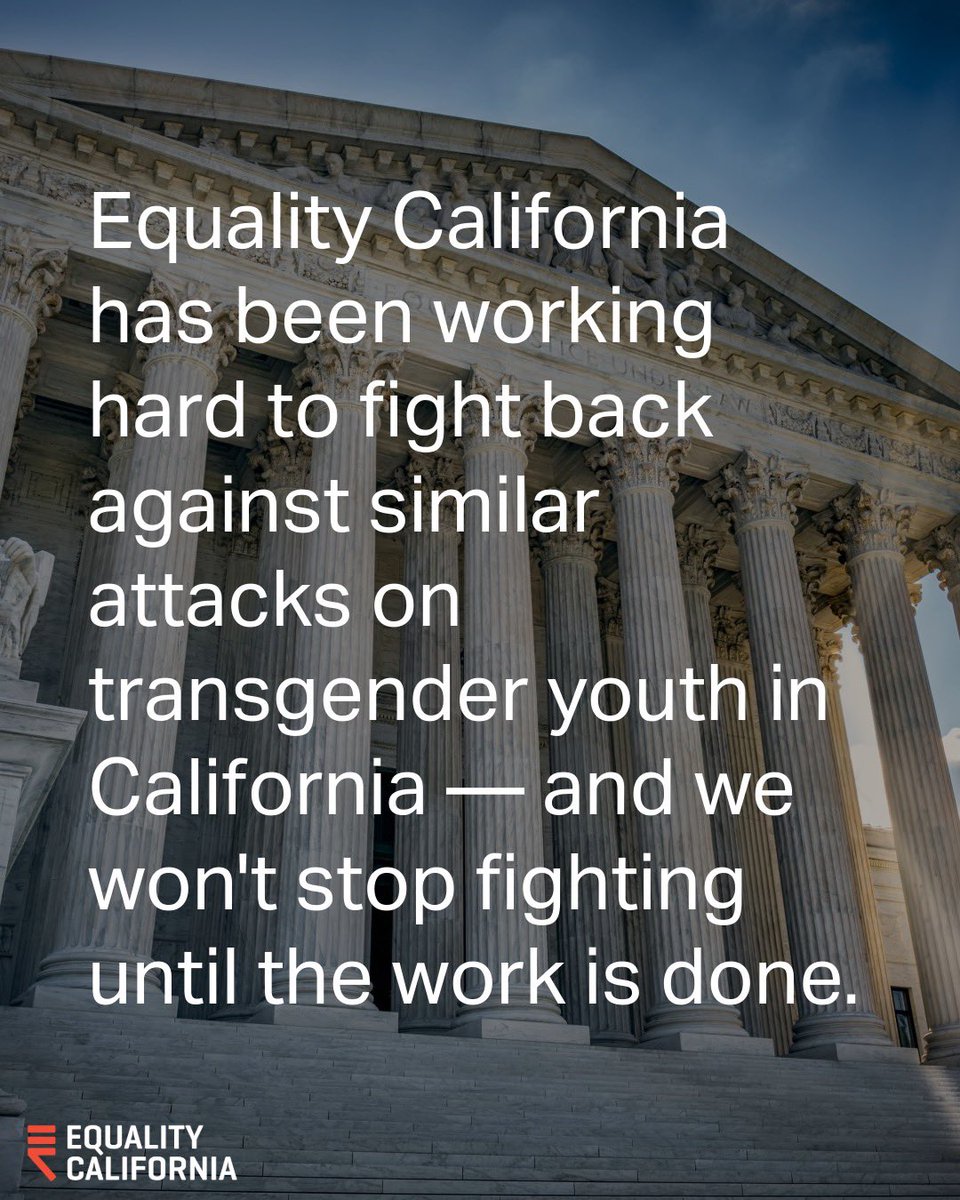 The Supreme Court has allowed a ban on gender-affirming care for transgender youth in Idaho to go into effect following an emergency request from Idaho Republicans. Our hearts go out to those trans youth and their families affected by this cruel law. #untiltheworkisdone