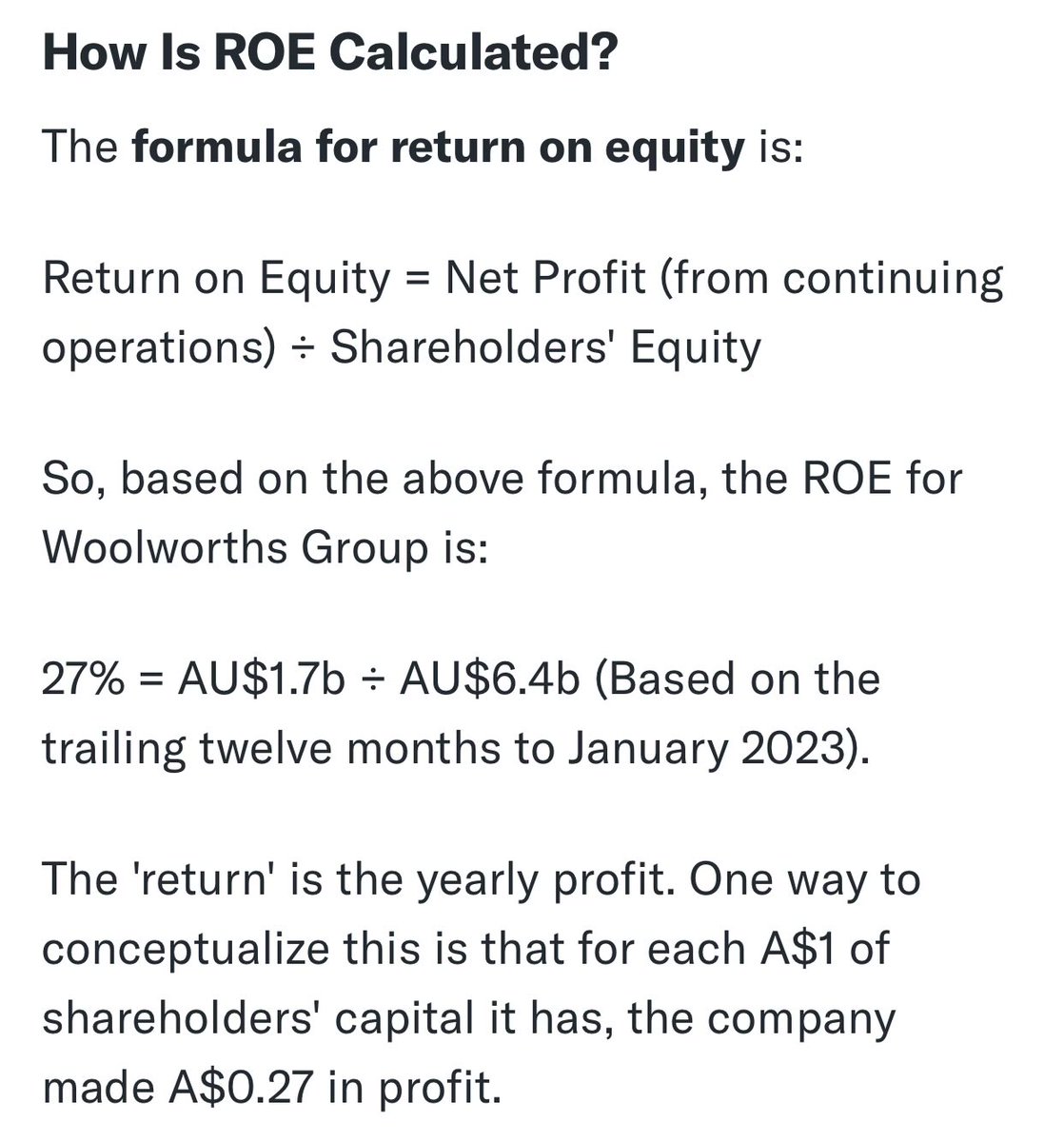 Yahoo Finance says