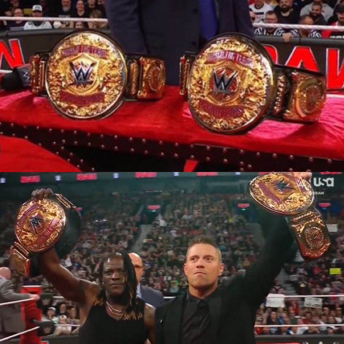 Instant reactions to the design for the new World Tag Team Championships?

#WWERAW