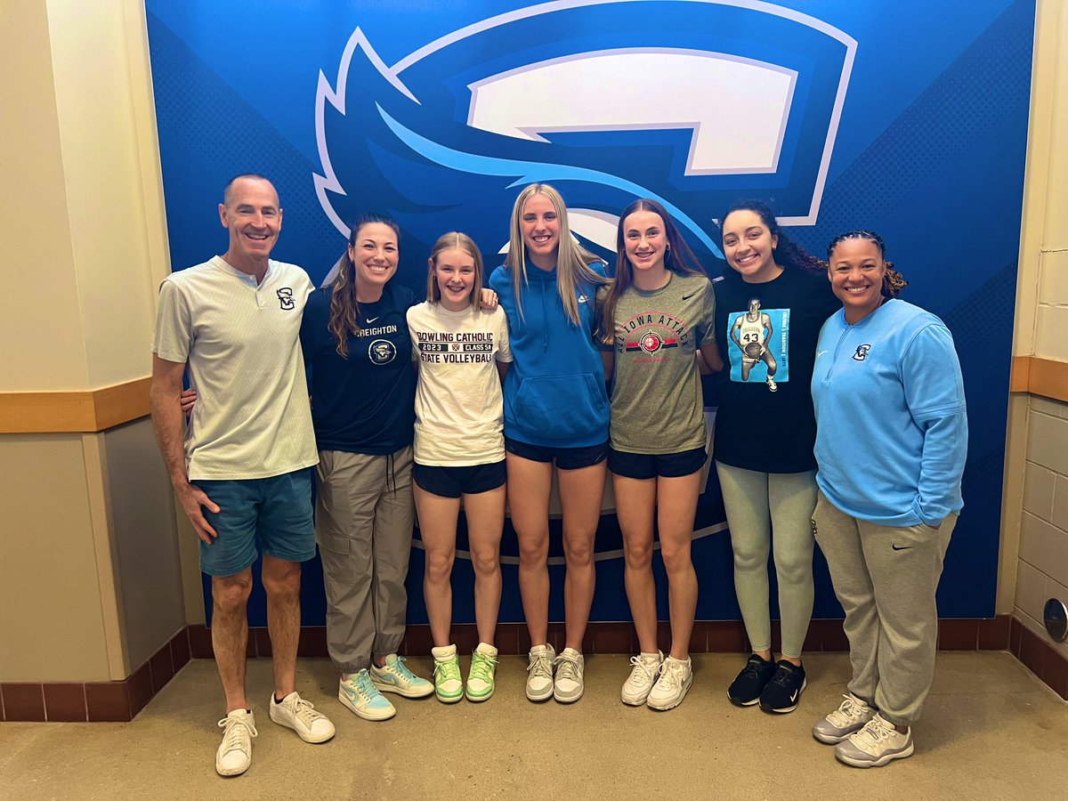 After a great visit today, I am so excited to announce I have received an offer from Creighton! Thank you to the whole coaching staff for making today such an awesome experience for all of us! Go Jays!!