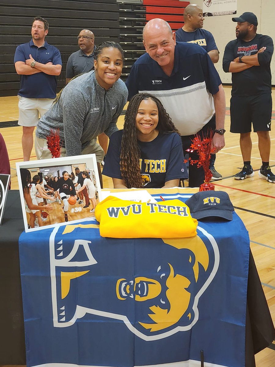 Congratulations, <a href="/KennedyHancock6/">Kennedy Hancock</a>, for signing with <a href="/WVUTech_WBB/">WVU Tech Women’s Basketball</a>! You are going to do amazing things on and off the floor! They are getting a remarkable young woman! Go to big things, girl! We are so proud of you!