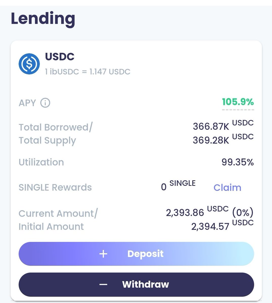 DrEvilsauce's tweet photo. @cronosapp @single_finance This passive income couldn't be any easier! https://t.co/g5nco2JqWg