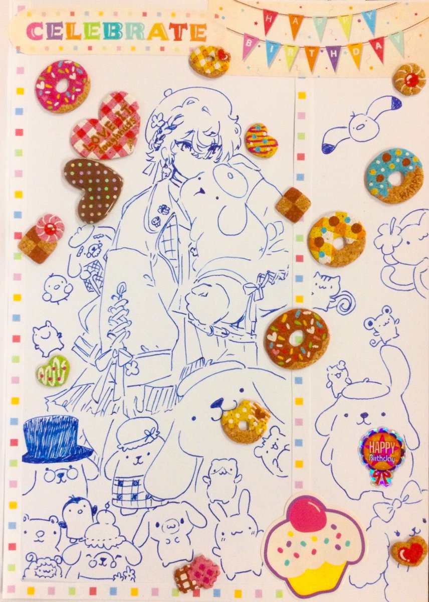kazeki37564's tweet photo. happy birthday pompompurin (`・ω・´)
#pompompurin #ポムポムプリン #puruth #プルース #フラガリアメモリーズ #FragariaMemories #Fragari_Art https://t.co/pEvlNMPJmq