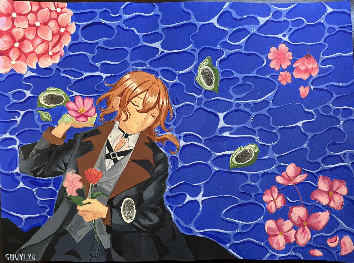 Our volunteer created this beautiful fingerprint painting for our first ever #PICU @3wishesproject_ patient. A young girl who loved anime. There is nothing that can make losing a child ok, and I hope that the family likes this painting. #EOLcare