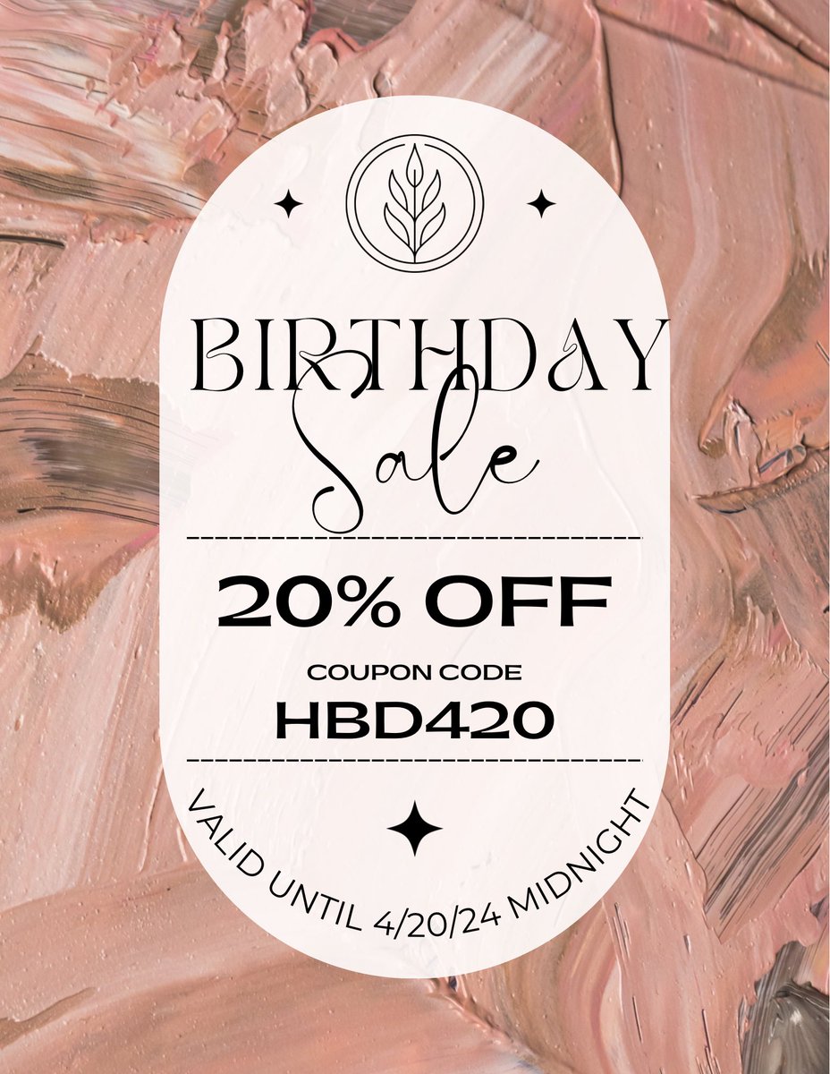 RueDagger's tweet photo. Birthday sale this week only! Use coupon code: HBD420 https://t.co/CEbCjaaZLN