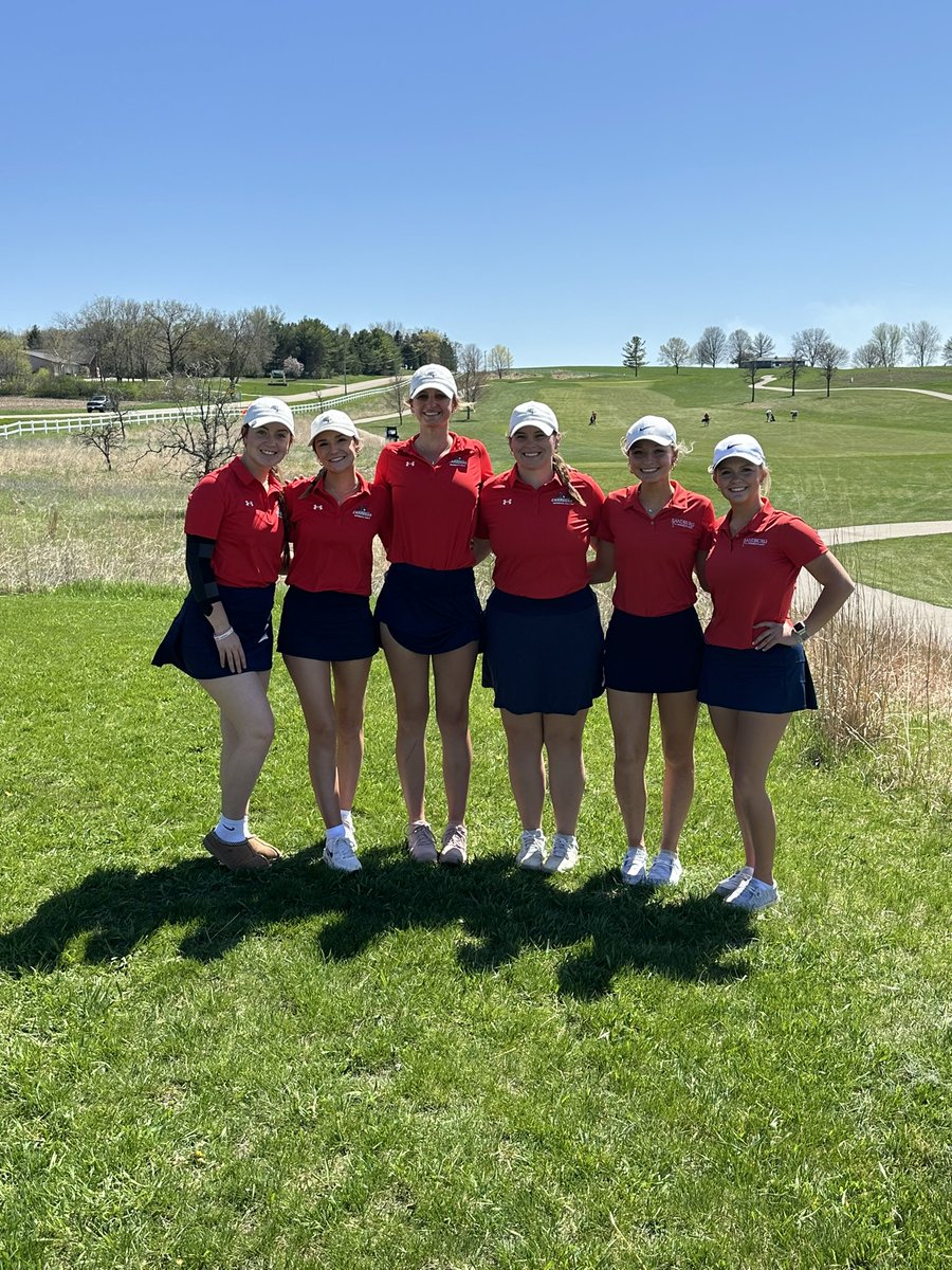 ghannam04's tweet photo. Region 4 tournament was a success! Solid team effort and we have a Region 4 Medalist! Congrats to Ellie Wasson!! Add a fourth place finish for Ava Hackman! Great job everyone!! https://t.co/MXXv1qBjAJ