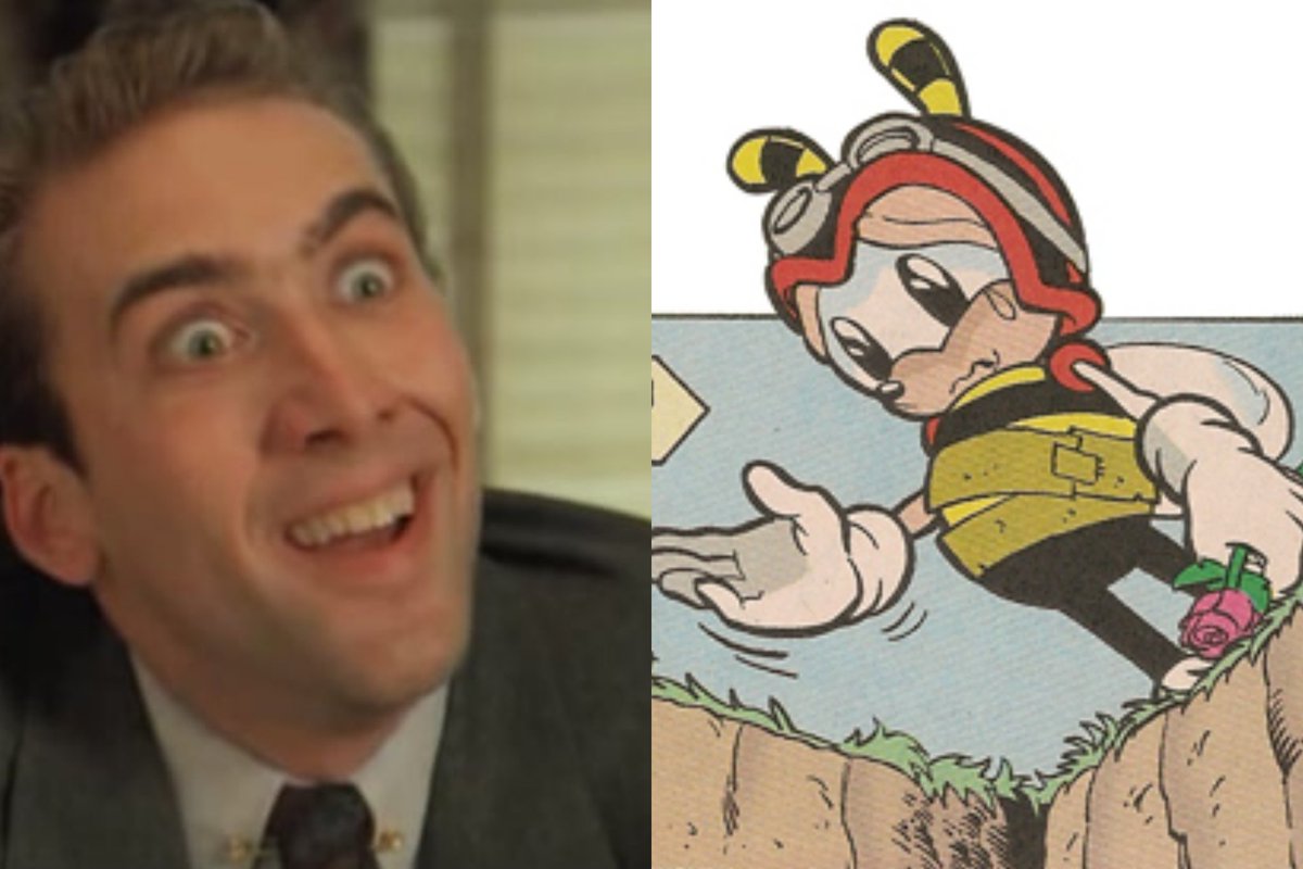 So when we getting Nicolas Cage as Charmy the Bee?