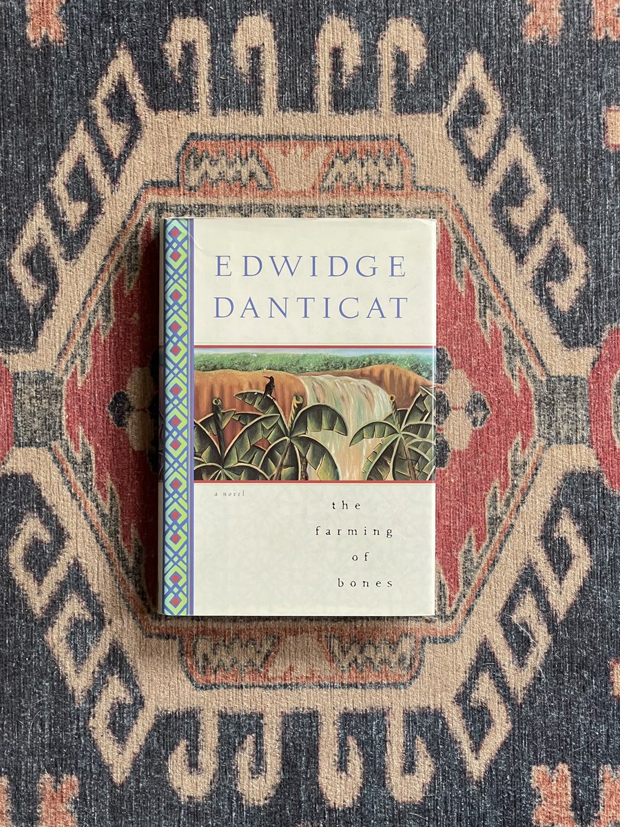 wombhousebooks's tweet photo. The Farming of Bones by Edwidge Danticat. First Edition, first printing, 1998. #edwidgedanticat https://t.co/8H8liAiIiM https://t.co/IkD6CzGJ2V