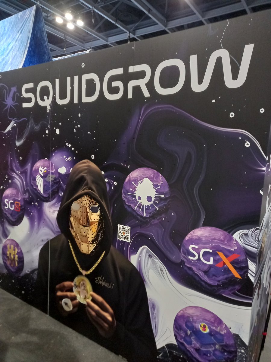 StavrosTheDegen's tweet photo. @JoeParys #SquidGrow all the way!!
Just finished up a successful tour of #NFTNYC where we were a Platinum sponsor..... now off to #Dubai2049 where we are the Title sponsor for #DCentral
#SquidGrowTakeover is real !!
Have you bought already ?? https://t.co/isgzyBkLEx