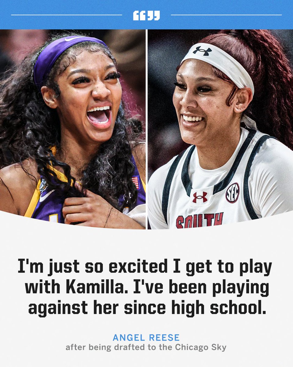 From opponents in high school and college to WNBA teammates 🔥 The Chicago Sky have a new duo in town 👏