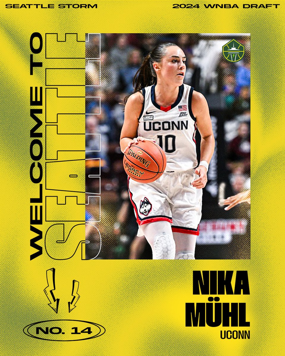 Shouts to the Huskies starting their @WNBA journeys tonight at the #WNBADraft Welcome to the league @AaliyahEdwards_ + @NikaMuhl ✨