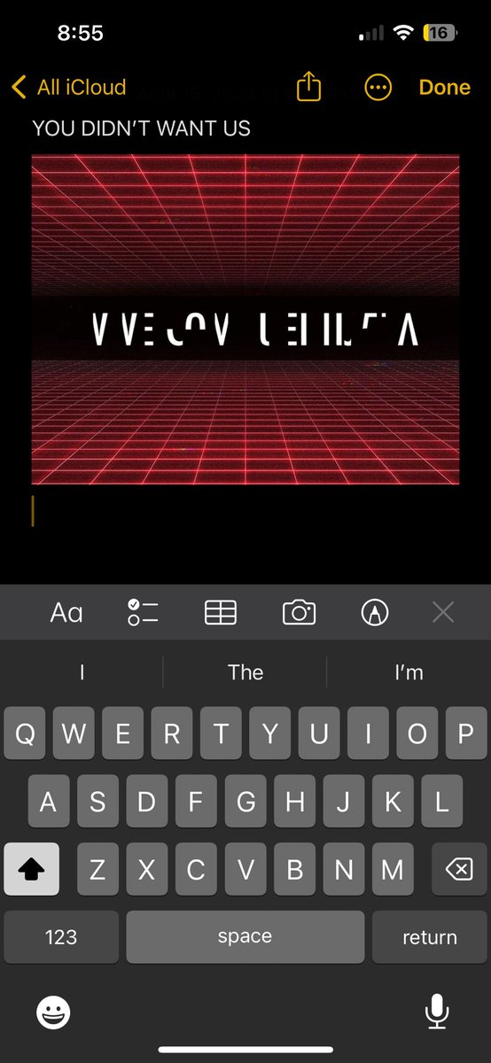 lilalienboi's tweet photo. @WWEGareth If you select the screen it has text you can copy! You didn’t want us. https://t.co/WUIoQbwHED