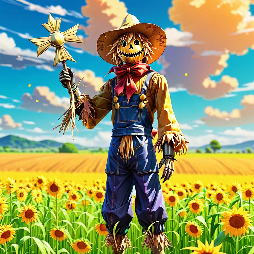 melinarguez's tweet photo. Why did the scarecrow win an award?

Because he was outstanding in his field! https://t.co/B7GLh4DzA7