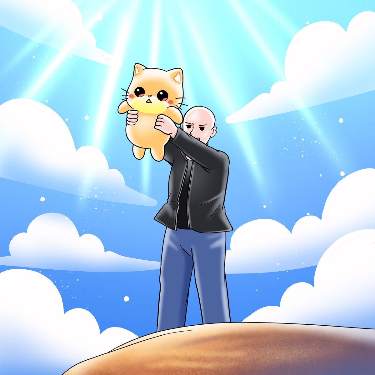 mochi_token's tweet photo. @brian_armstrong Relentless Forward Purrgress https://t.co/GQ4BQeEI3u