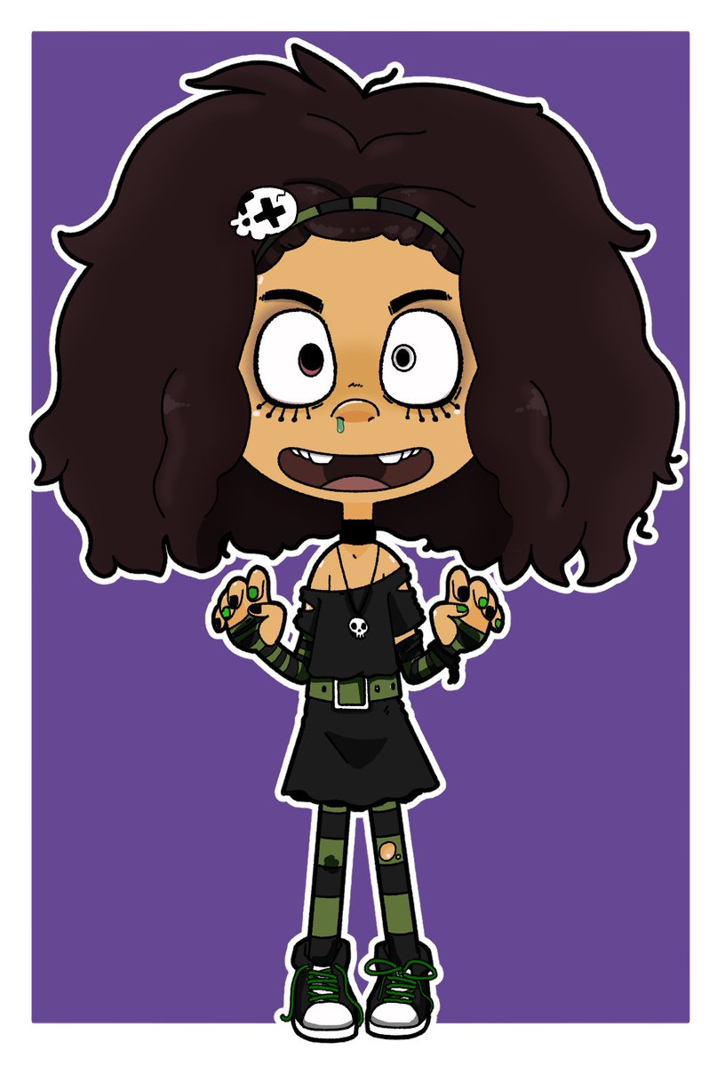 PuppetPina's tweet image. Emmie OC commission for @The_PessiMystic