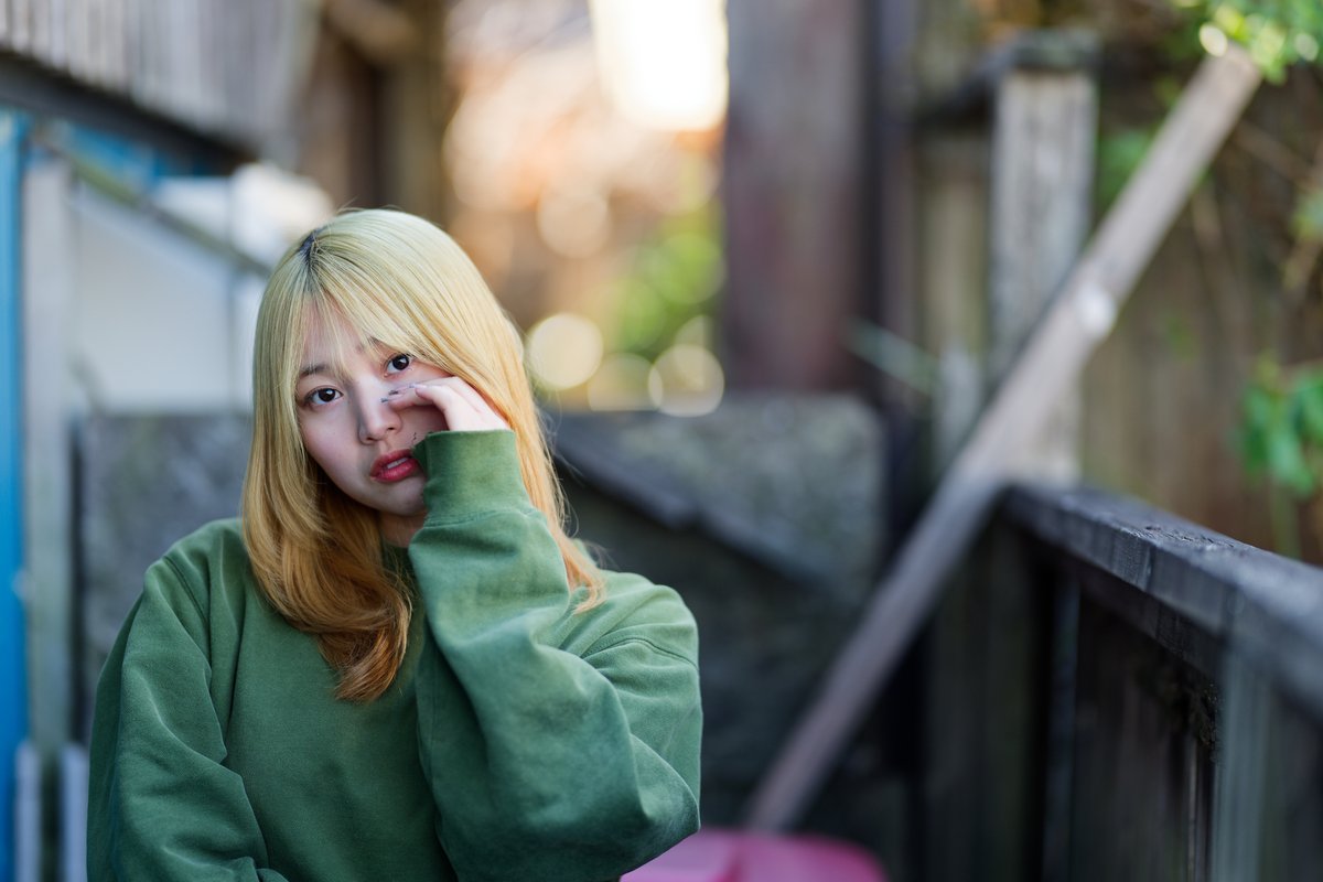 『Green❣️』その3 モデル 藍川はな さん #藍川はな #femto撮影会 #portrait #ポートレートしま専科 #キリトリセカイ #私とニコンで見た世界 #これニコンで撮りました @h__ana0 @femto_munimu