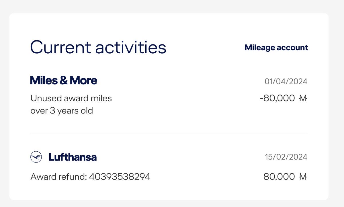 AikoPath's tweet photo. Hey @lufthansa @Lufthansa_DE  @milesandmore @MilesandMore_DE 
You need to fix your process.
1. You change my flight timings of a reward flight
2. I have to call 4 times until I can finally get a refund
3. Only to let my refunded miles expire without warning weeks later.

Not OK! https://t.co/sMkKM0rQDN