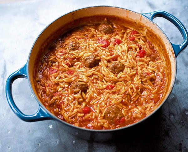 I love orzo pasta, I love meatballs, and I really, really love a one-pan meal! So the Meatballs with Orzo that’s #RecipeOfTheDay scores a hat trick for me. NB: rolling meatballs can be wonderfully de-stressing so long as you don’t start when you’re in a frantic hurry, and can…