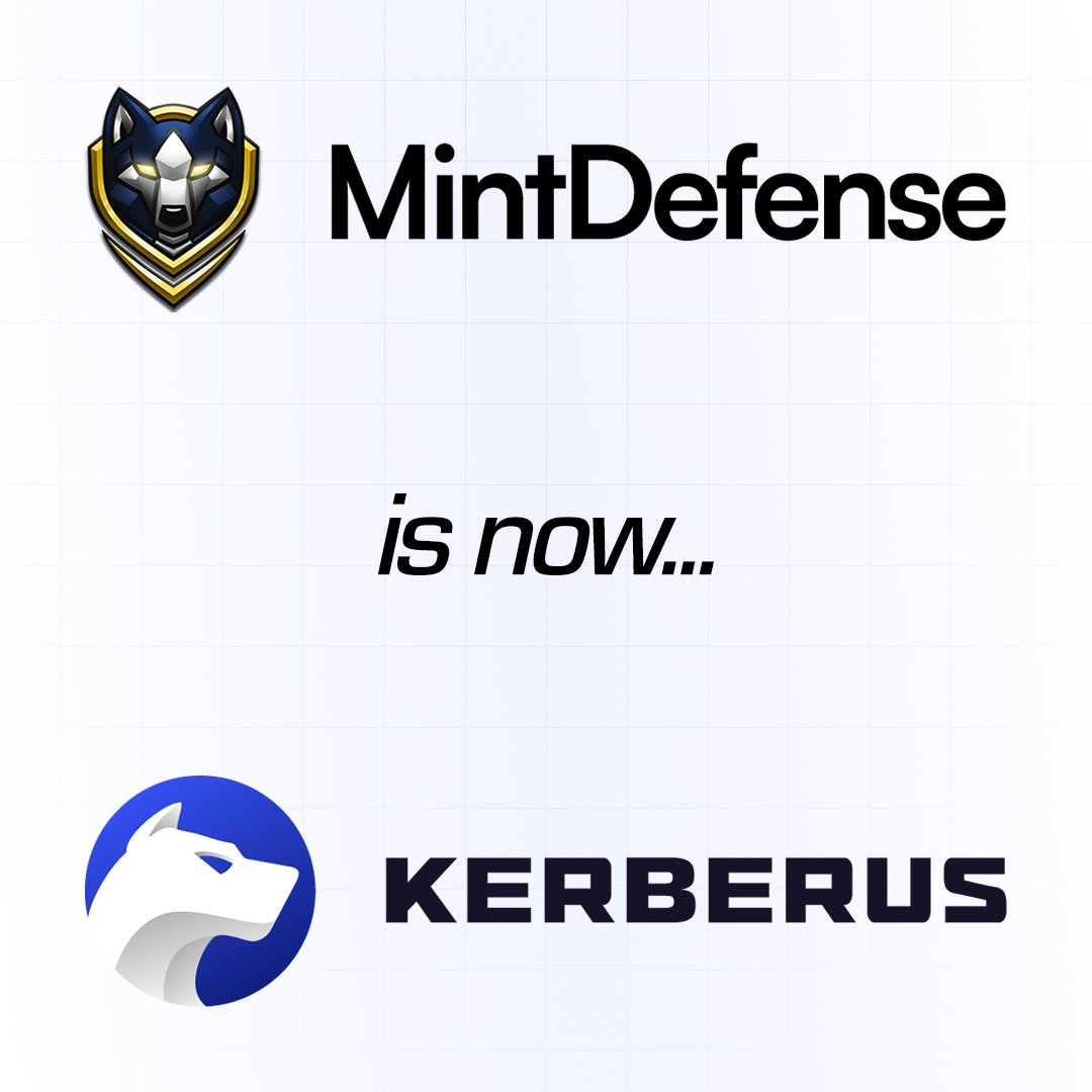 Kerberus's tweet photo. After two years of developing the #1 Web3 security solution, it's time for our brand to mature and match our unparalleled quality.

MintDefense is no more.

Welcome to the new Kerberus era.

We're excited to announce our new brand, Kerberus, and the rebranding of our flagship product, MintDefense, as Kerberus Sentinel3.

In 2021/2022, when we first introduced MintDefense, NFTs and mints were all the rage, and so were drainers. Tormented by the outrageous number of user losses, we created MintDefense to detect scam sites in real-time without relying on blacklists which were the only solutions available back then and were not effective as most of the damage from drainers is done in the first 5-10 minutes.

We chose a name and style that matched NFTs and protected the wallets of users who were minting them.
It also reflected the level of our protection, geared only towards Web3 sites.

As we grew, the name didn't make sense anymore:
- Is it only for mints?
- Is it only for NFTs?
- Is it a tower defense game? (yes, some asked this)

We are not a game (duh), but we are changing our identity to reflect that we do much more than protect mints and NFTs.

Here's what Kerberus Sentinel3 currently does:
- Protects you from drainer sites in all EVM chains, malicious address interactions, and accidentally leaking your private crypto data. Its advanced heuristics engines have detected every scam site our users landed on since 01/2023, resulting in 0 customer losses.
- Automatically flags malicious Twitter accounts in your feed, preventing you from engaging with them.
- Monitors the safety of your assets 24/7 on-chain, protecting you from threats such as address poisoning, front-running, and sandwich attacks.
- Sends live alerts on emergency crypto security incidents where your assets are potentially at risk, and your immediate attention is required (e.g., thirdweb vulnerability, Ledger Connect Kit compromise).

Kerberus Cyber Security, Inc. is the name of our company, to which we have always planned to rebrand eventually.

You can see our new brand in action on our website:
https://t.co/WF6aWJlpfd

Our founders were the only team members for two years, so we are also excited to announce our new advisory board. This board has been working with us silently for the past 4 months, and it will help us grow Sentinel3 and everything we do to reach all crypto users. It will also aid us in the creation and success of our token, which will [REDACTED].

Sunil Sharma (@sunilsharma_eth)
Product & Compliance
VP of Product Management at Circle (USDC). Product Leader for Ads and Privacy Infrastructure at Meta for 4+ years. Co-Founder and CPO at https://t.co/ccich0VCTx and Head of Product for Social Analytics at Medallia (MDLA). UC Berkeley Haas MBA.

Francis Brankin (@TameSyrh)
Blockchain Economy
Ex-Aerospace Engineer turned Web3 economist. Builds compliant, sustainable economies; knowledgeable in systems engineering, blockchain, and AI. Co-founded Mure, Economy Head at Shrapnel.

Bernhard Mueller (@muellerberndt)
Web3 Cybersecurity
Experienced security researcher with a 20-year background in the industry. His research has earned him a "Best Research" Pwnie Award at Blackhat USA. He created Mythril, a smart contract analyzer with over a million downloads.

Ajay Dhesikan (@BlockChainMeta)
Marketing & Growth
$100MM+ in revenue generated for clients. 15 years of marketing experience. 2014 crypto entrant. Founder of OnChainMarketer, nurturing a community of Web3 marketing talent.

Felix Nordén (@felixnorden)
Blockchain Infrastructure
Former data scientist at Twitch/Amazon, now a Web3 developer & entrepreneur. Co-founded Mure, Yurei, & Ignio. Head Dev at Neo Tokyo, consults on strategy, tech, and tokenomics.

Tamir Avital (@tamiravital)
Investor Relations
Seasoned professional with over 15 years of experience in angel investments, fundraising, business development, and strategy. Equipped with an astute mindset and a knack for navigating financial landscapes to optimize outcomes.

Matthew Gonzalez (@ANordicRaven)
Business Development
Retired Military Intelligence, now Web3 savant. Formulates business and client strategy and tokenomics for Web3 ventures. CSO at Mure.

The future of crypto mass adoption is now brighter than ever as we continue creating solutions to one of its biggest problems: user security.

Stay safe,
🛡️ Kerberus Sentinel3 Team
