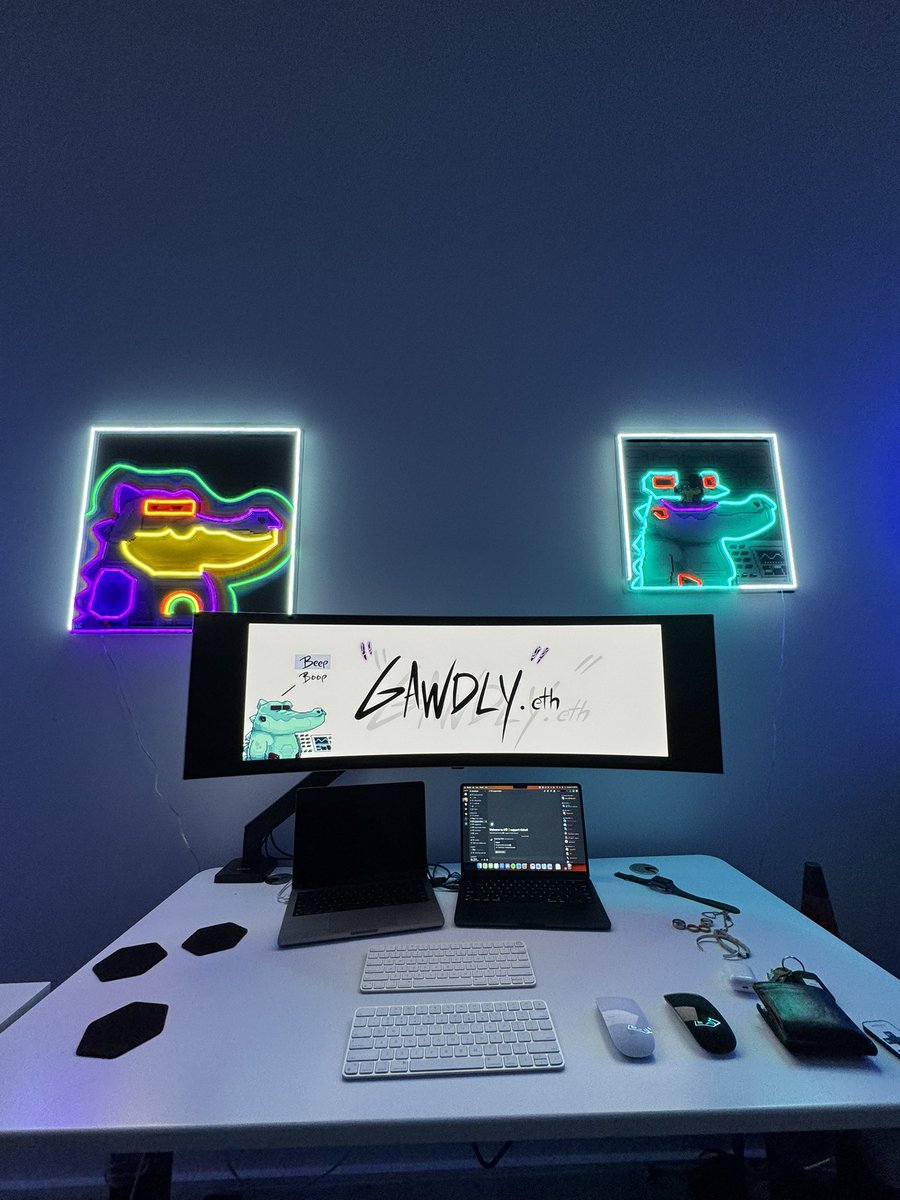 My setup needed a LEGENDARY upgrade…it was only right to add some 1/1 LEGENDARY CROCS. 

right on time for the <a href="/acrocalypseNFT/">Acrocalypse</a> takeover… i hope ur ready. CHOMP. 🐊 

<a href="/iblamenfts/">sam</a> <a href="/Banks/">Banks</a> <a href="/fakemon/">Fakemon</a> <a href="/degensggcasino/">Degens.gg</a> <a href="/alwaysgmi/">Mad Max</a> @acrocneo