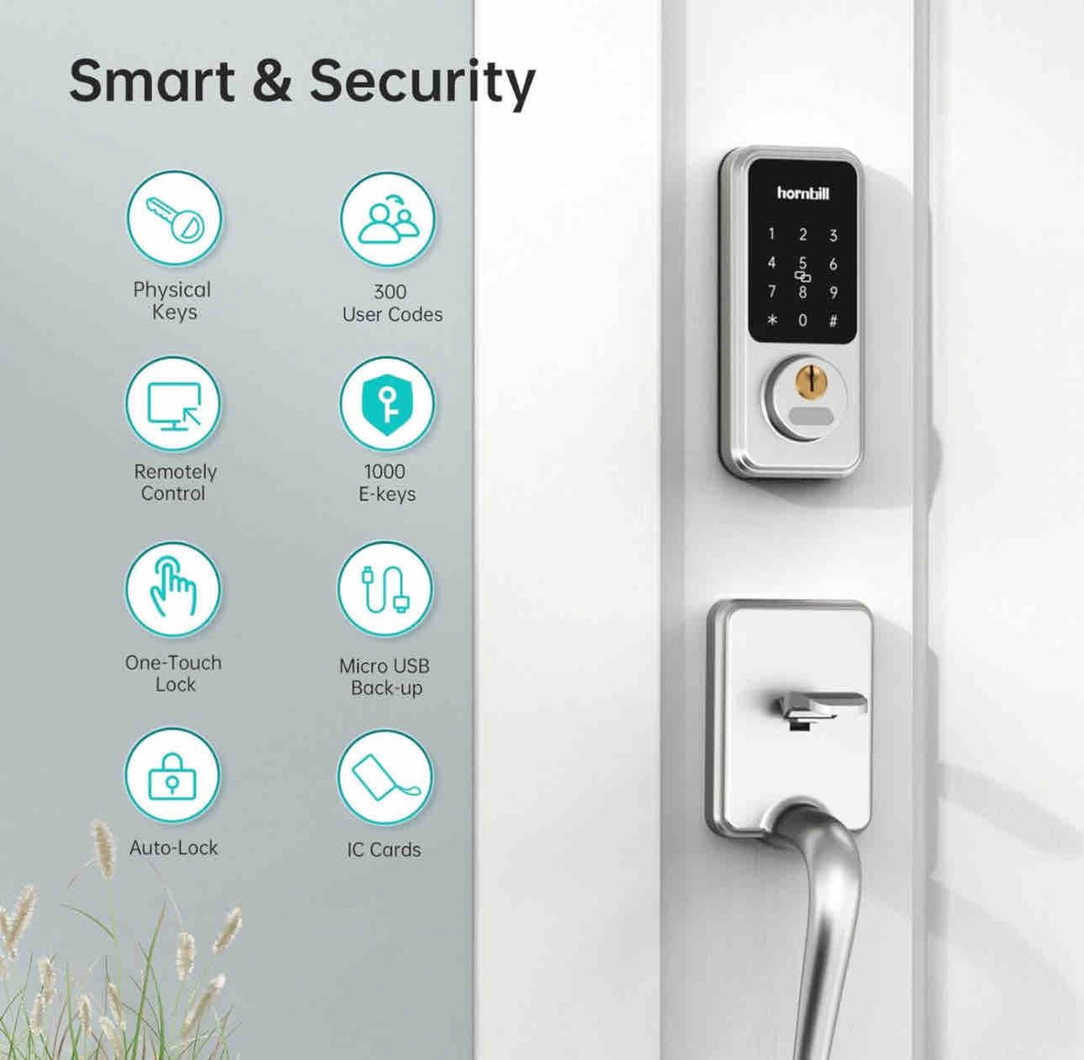 🚪 Hornbill Touch Screen Keypads, App Control, Auto Lock, Compatible with Amazon Alexa, Remotely Control (Included G2 Gateway) now $39.99 via Amazon

✌️ Clip $40 Off Coupon

🏷️ Use code 50SS8DMV at Checkout

🔗 - amzn.to/49LCuOk

#LRDeal | #AD