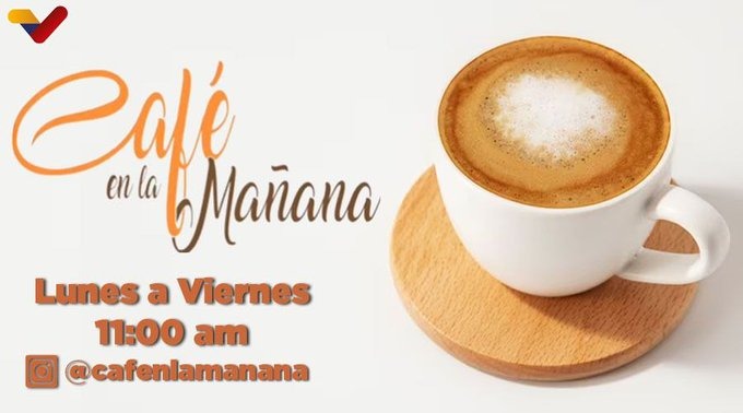 #ProgramasVTV📺| Sintoniza de lunes a viernes a las 11:00 am por tu canal @VTVcanal8 el programa @cafeenlamanana Conducido por @emmacaroagurto y @MichelCaballero ¡Mantente al día con información del acontecer diario! #ConMaduroMásAniversario