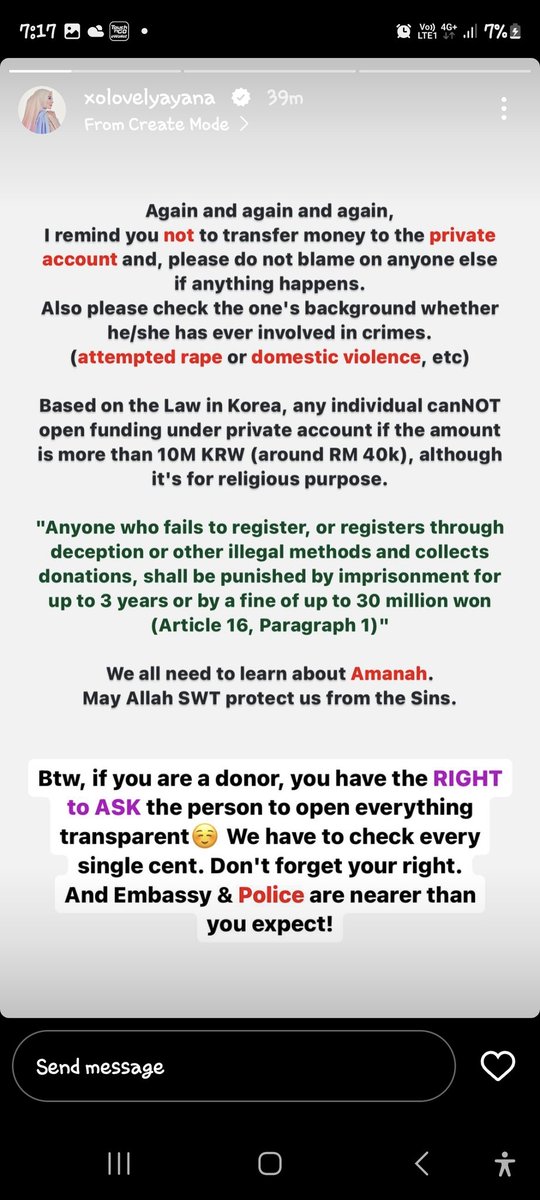leekaeun04's tweet photo. To all muslims, please be more careful for the donation to personal acc..

I just saw a video that a Korean Muslim Daud Kim @ Kim Jaehan now collecting donation to build a mosque.

since mamat ni dah penah ade kes aku dah mcm sus dgn dia.. tp ramai lagi yg agung2kan dia 😬 https://t.co/rbjGHammHT