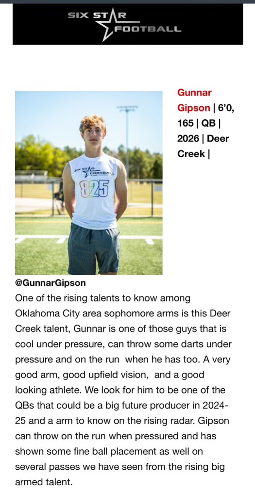 Thank you @6starfootballOK for an invitation to the FINALS in KC and for the write-up!