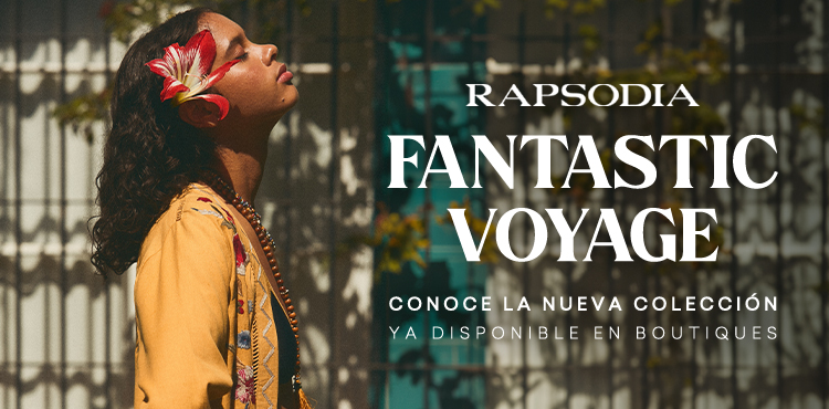 🌺 @rapsodia_mex trae para ti la colección Fantastic Voyage. Encuéntrala ya en la boutique de Antara y crea nuevos outfits frescos, femeninos y con estilo. 👗