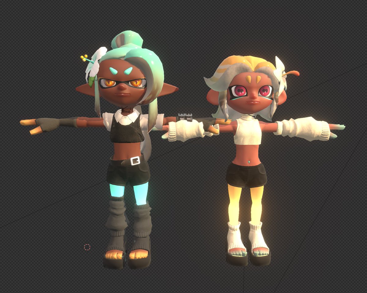 i hate rigging but here’s more proof i haven’t just abandoned otr (im redoing terra’s black top thing i was not pleased w it)