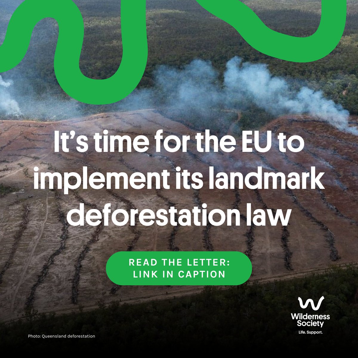Wilderness_Aus's tweet photo. Together with 170 organisations, Wilderness Society is calling on the #EU to swiftly implement its landmark #deforestation law. This law is a major opportunity to foster sustainable, deforestation-free industries in countries like #Australia.

Read here 👉 https://t.co/MkdHiJ0g74 https://t.co/BHKSee1KSv