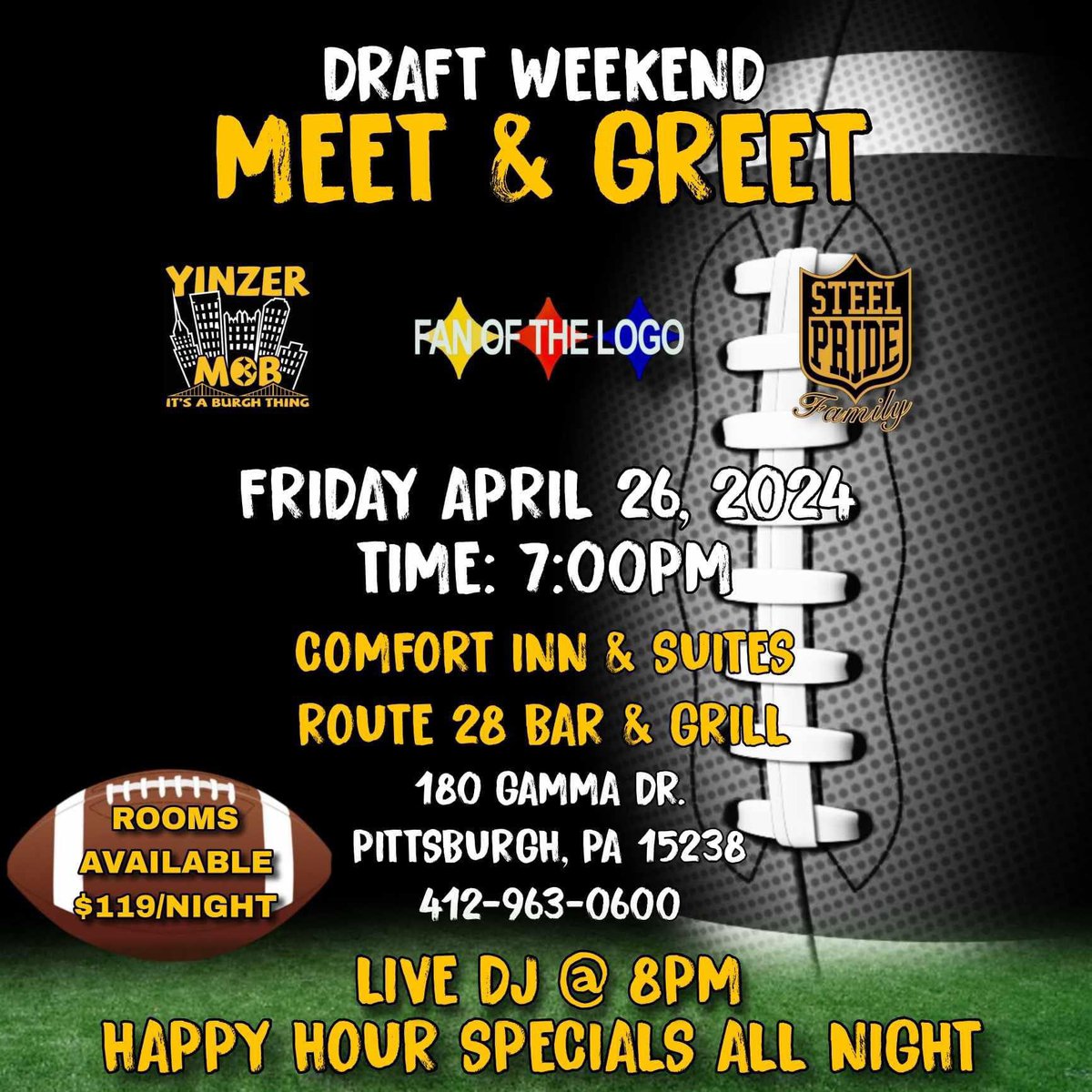 IngramKatrena's tweet image. #pittsburgh #draftweekend #meetandgreet
