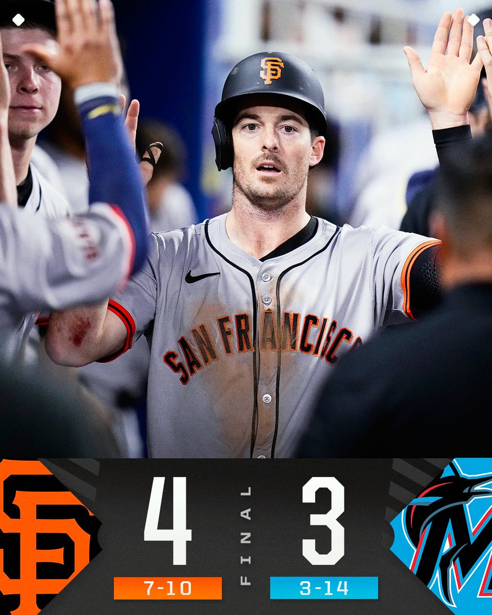 The @SFGiants take the series opener! #Jackie42