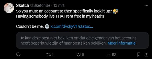 SketchBe's tweet photo. @reitsukinovt @Khyomaru bruh's a liar,pretty sure i've been blocked by him since march with the false's thing.The only post of his i've ever interacted with.He could've also been checking EVERY post he made the last month. Honestly the latter would be way funnier because how sad it would be.🤣💀 https://t.co/ySlKxR9iuj