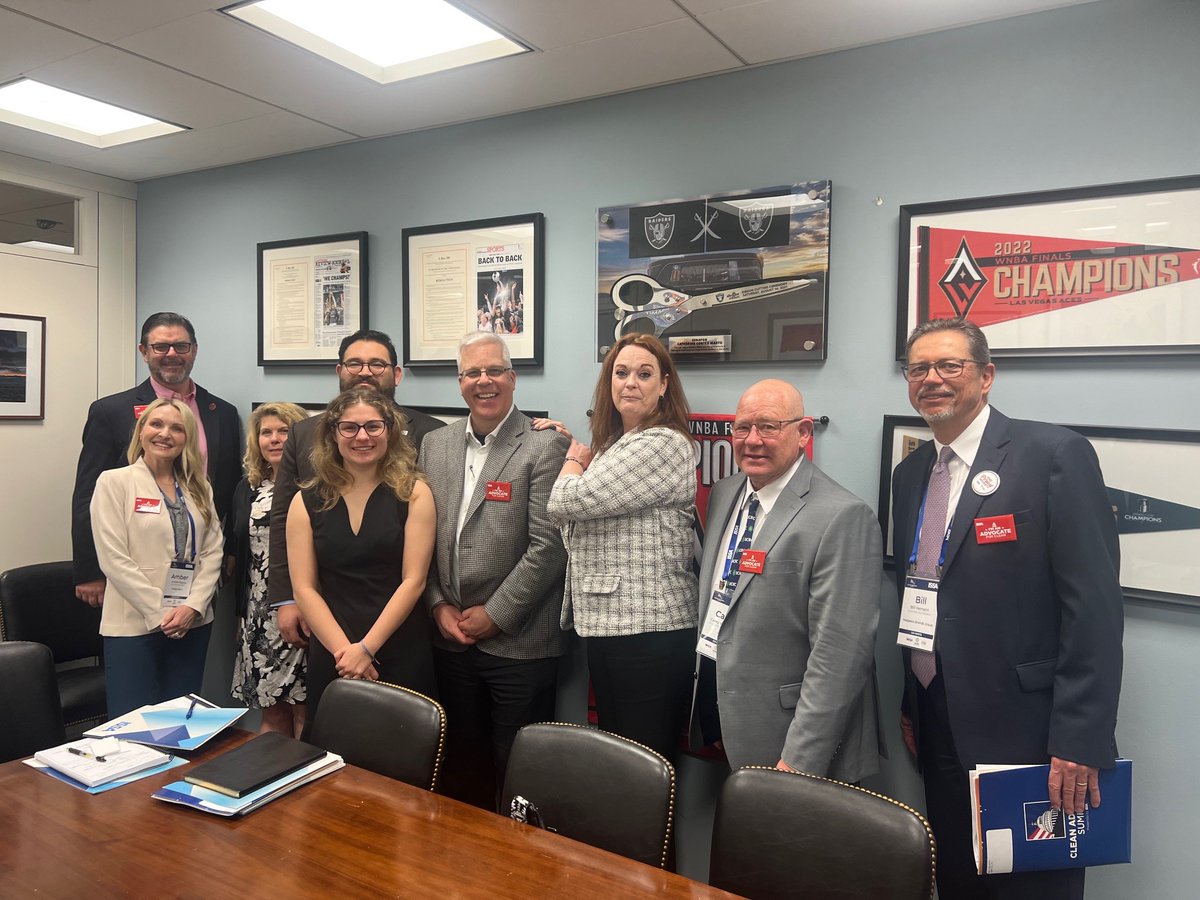 Thank you very much to @SenCortezMasto Staff for taking the time to meet with the Cleaning Industry during our Clean Advocacy Week last week #CAS2024 - we appreciate the engagement and discussion! @ISSAworldwide @Brady_PLUS @WAXIEbuzz