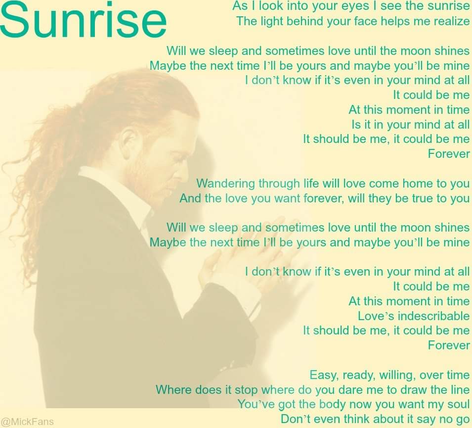 #MickHucknallLyrics
#SimplyRed